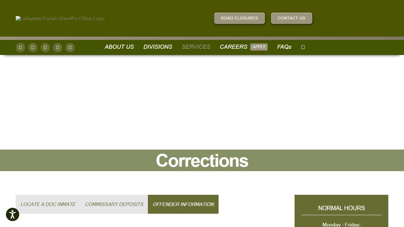 Offender Information | Lafayette Parish Sheriff's Office